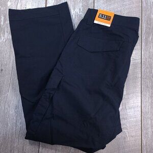 5.11 Tactical Pants Mens 42x32 Navy Stryke Motor Flex Tac Ripstop Cargo Riding